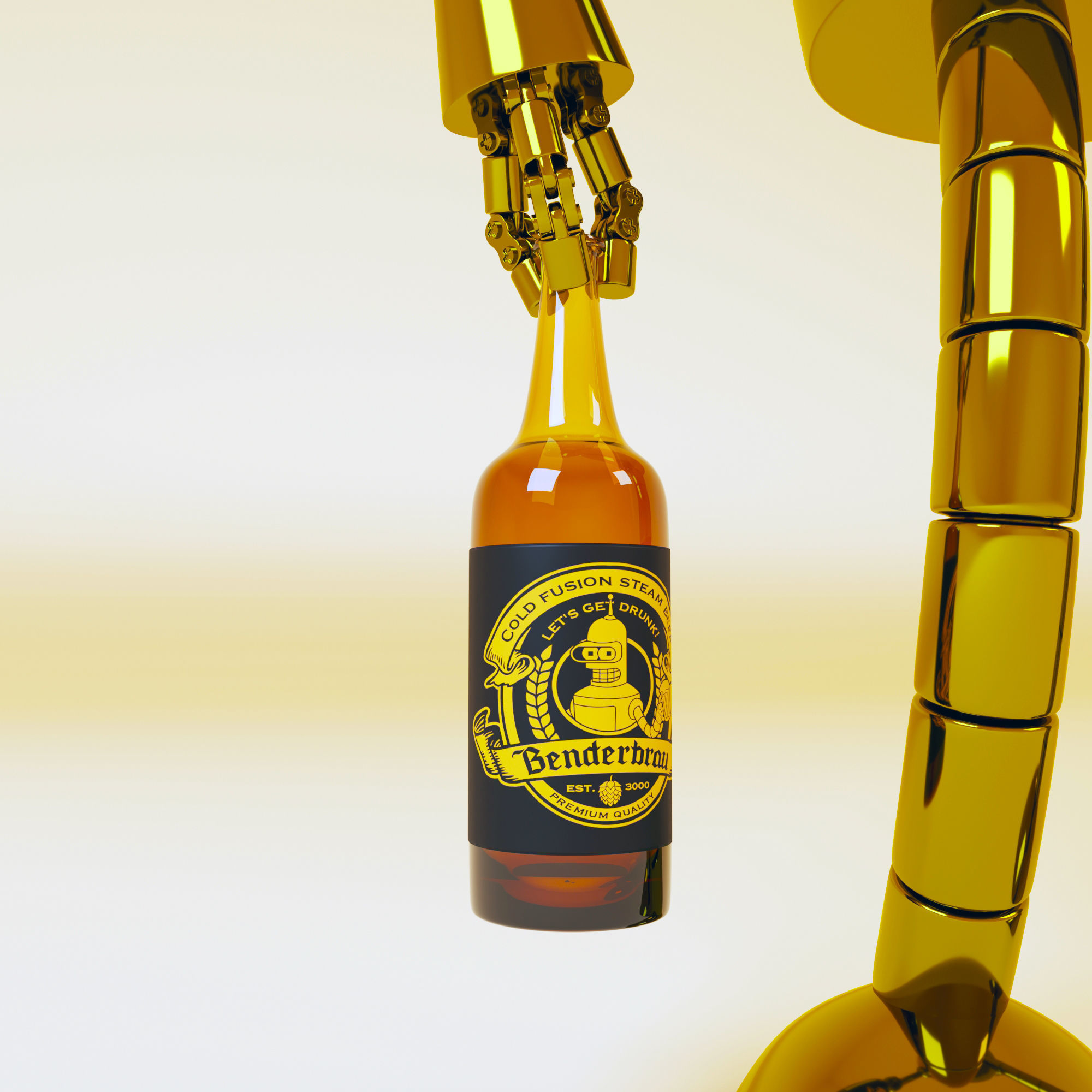 Bender Bending Rodriguez toy from futurama  Free 3D print model_2