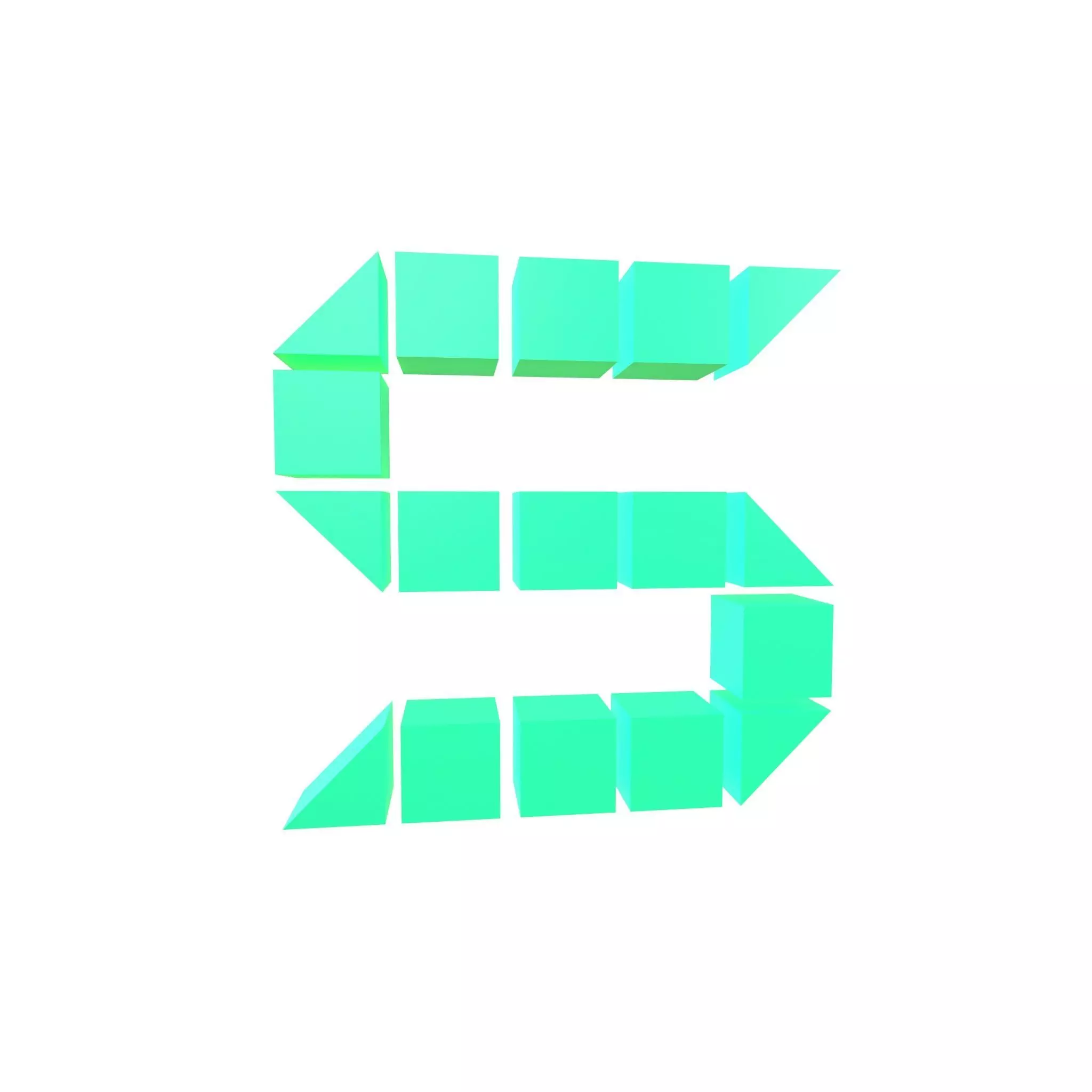 Solana Coin v3 001 Low-poly 3D model_0