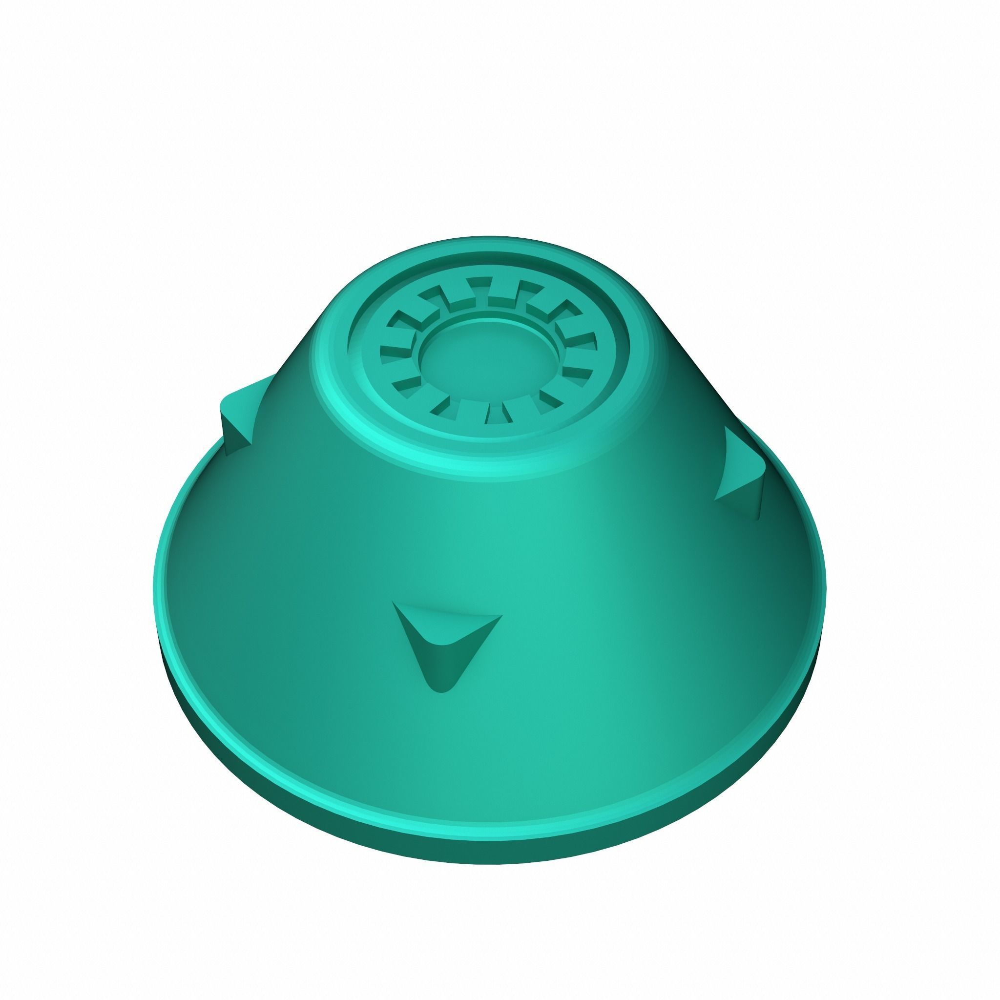 Mini Naval Mine 3D print model_7