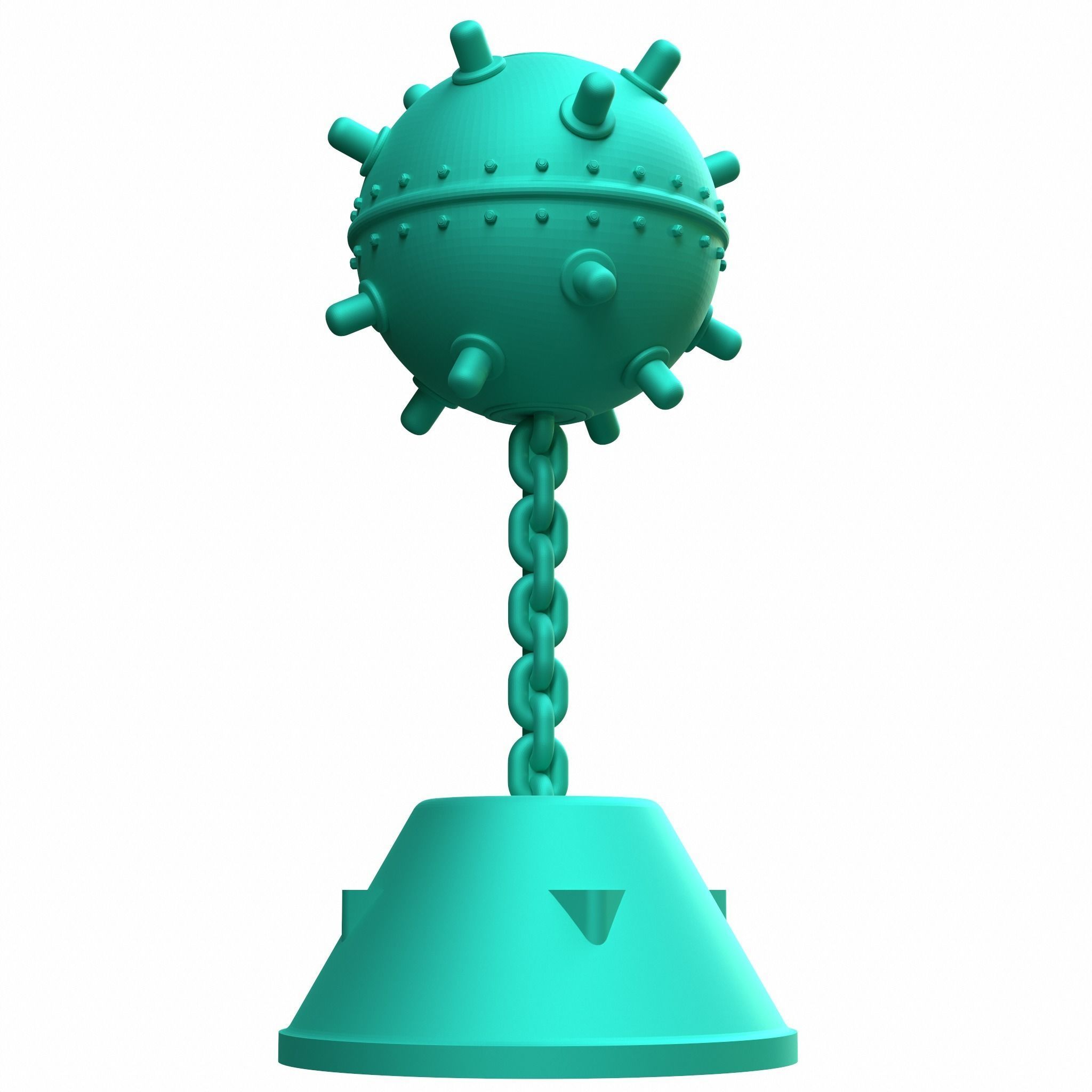 Mini Naval Mine 3D print model_1