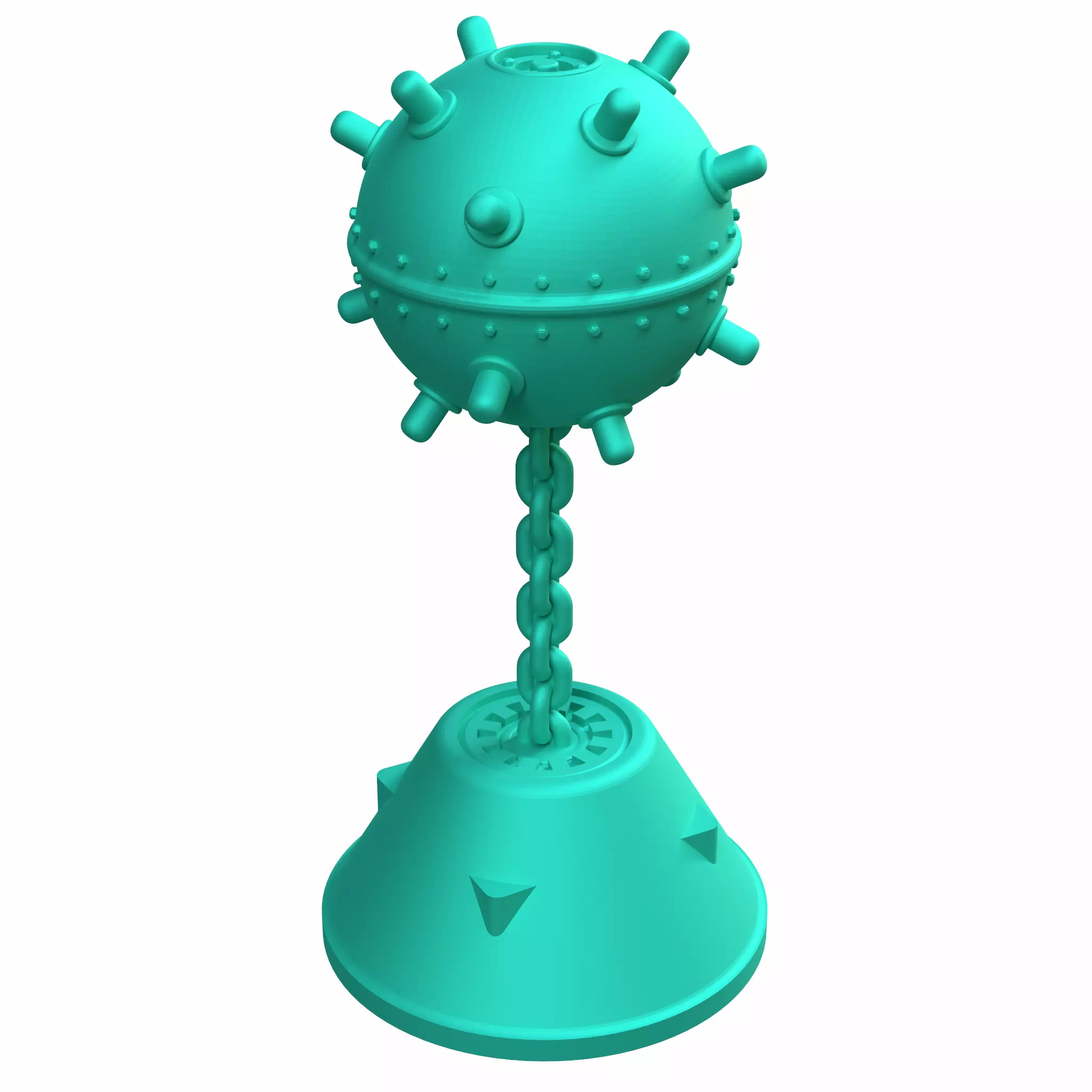 Mini Naval Mine 3D print model_0