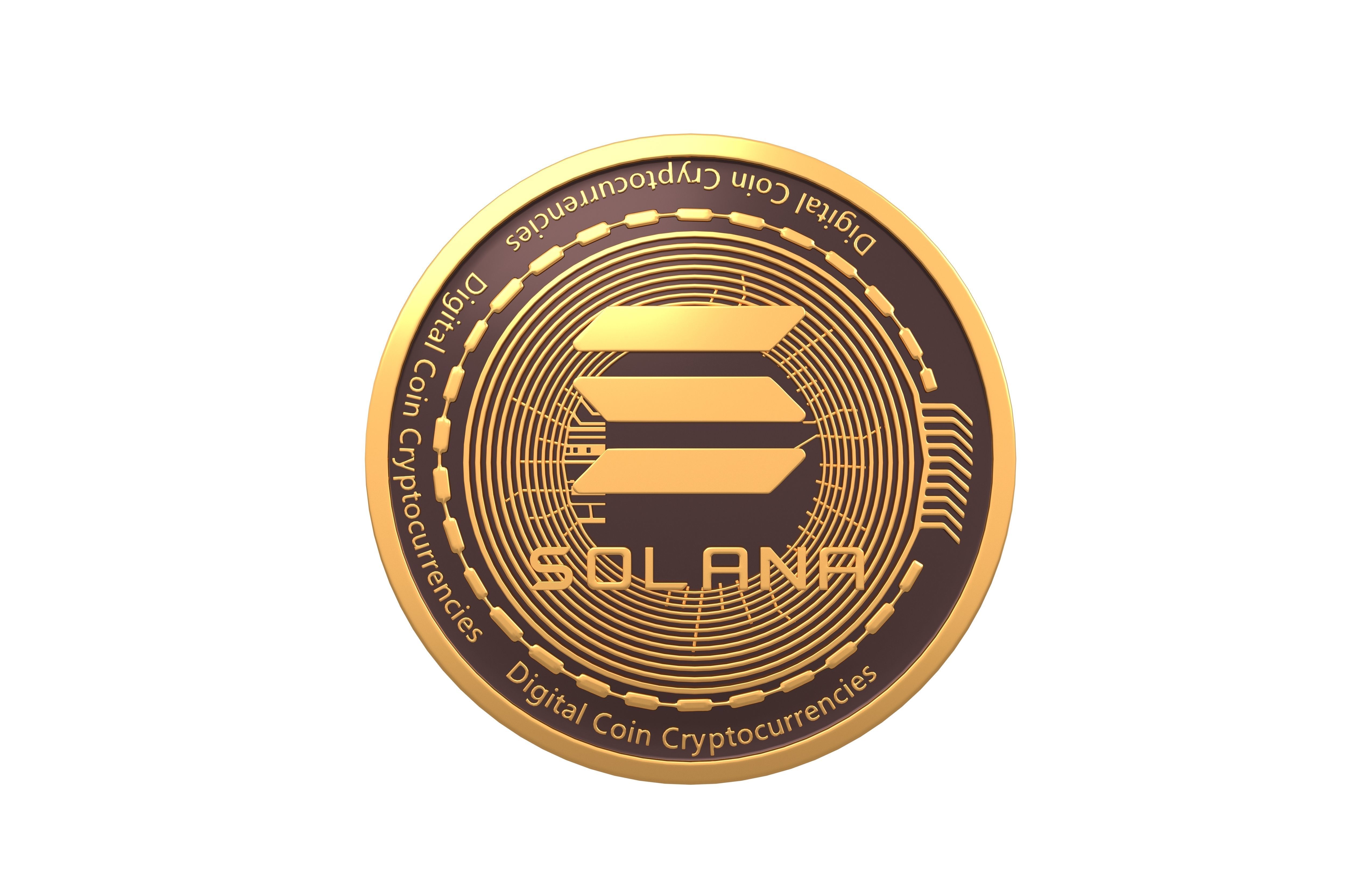 Solana Coin v4 001 3D model_1