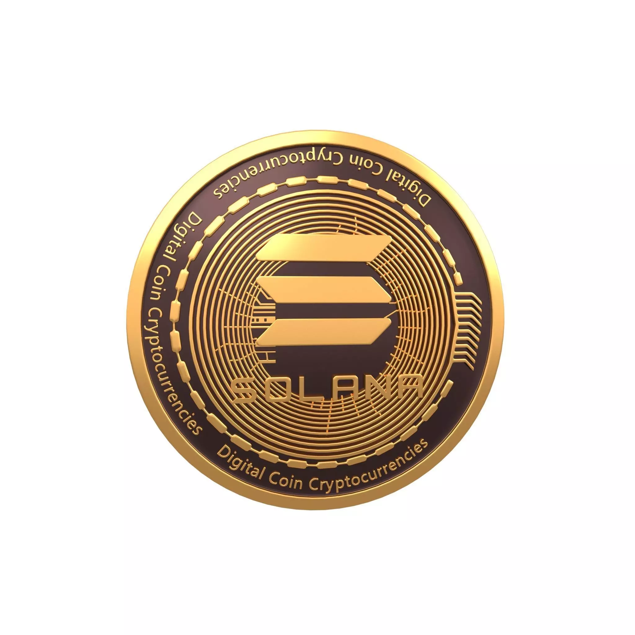Solana Coin v4 001 3D model_0