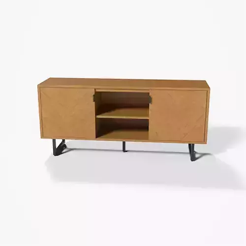 Navu media Cabinet acacia veneer