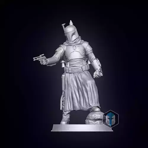 Boba Fett Figurine - Pose 4