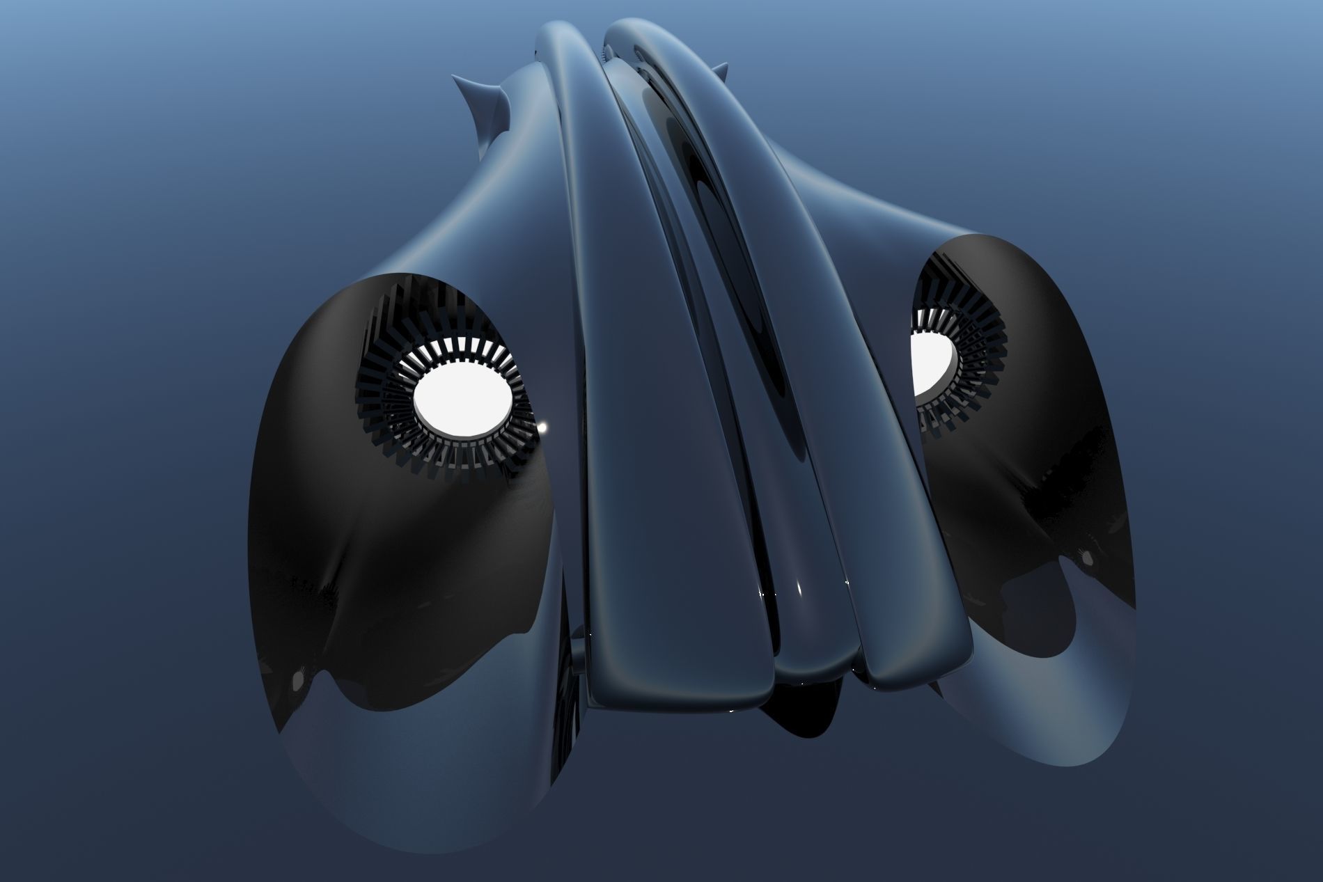 Spaceship Sci-Fi Turbo 3D 3D model_12