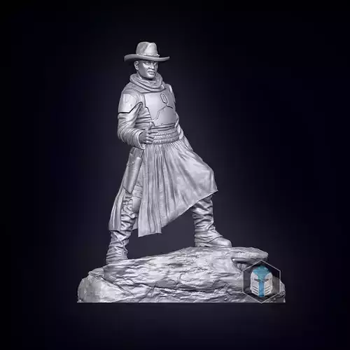 Boba Fett Figurine - Pose 5