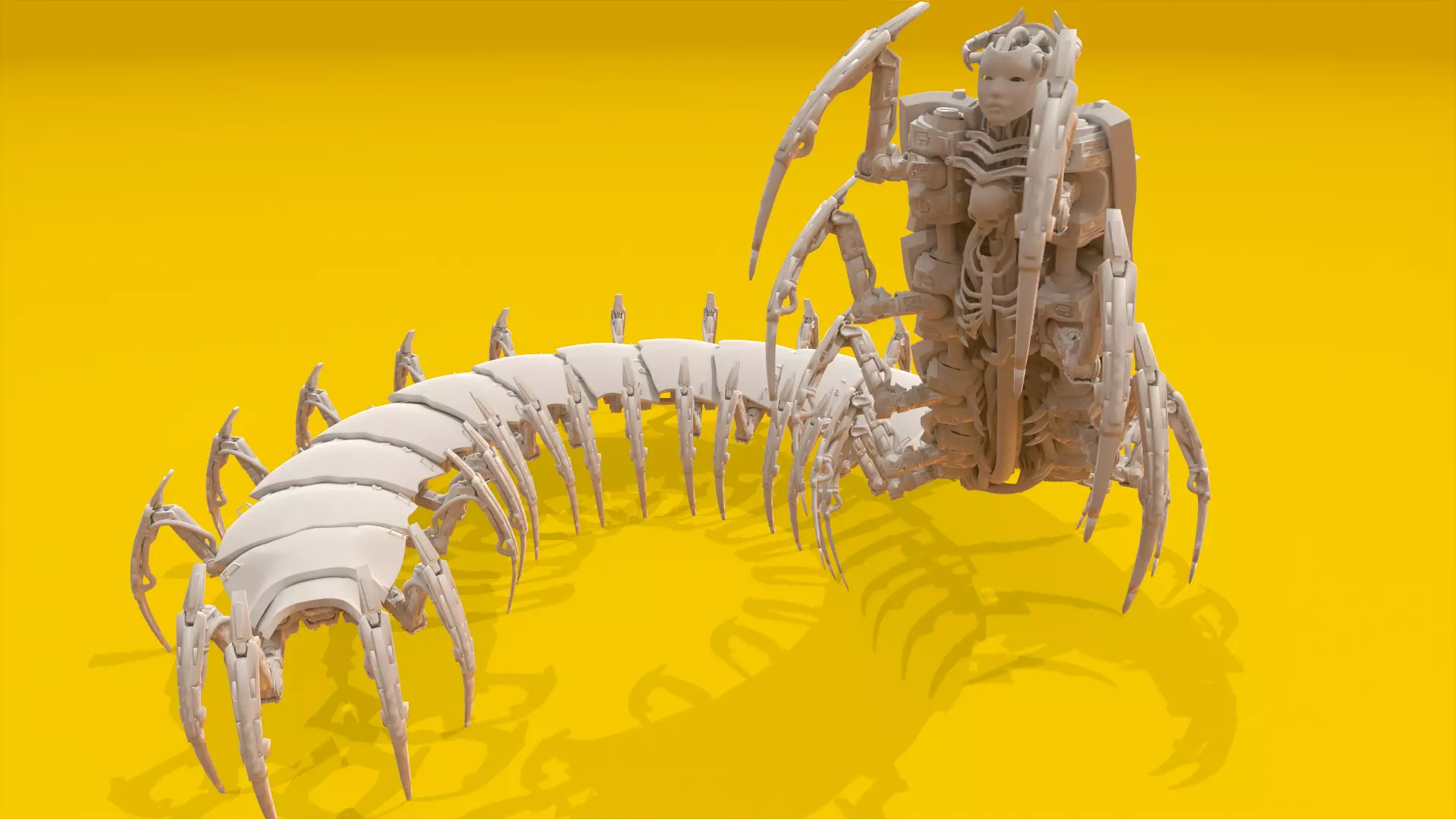 Omukade The Great Man Eater 3D print model_0