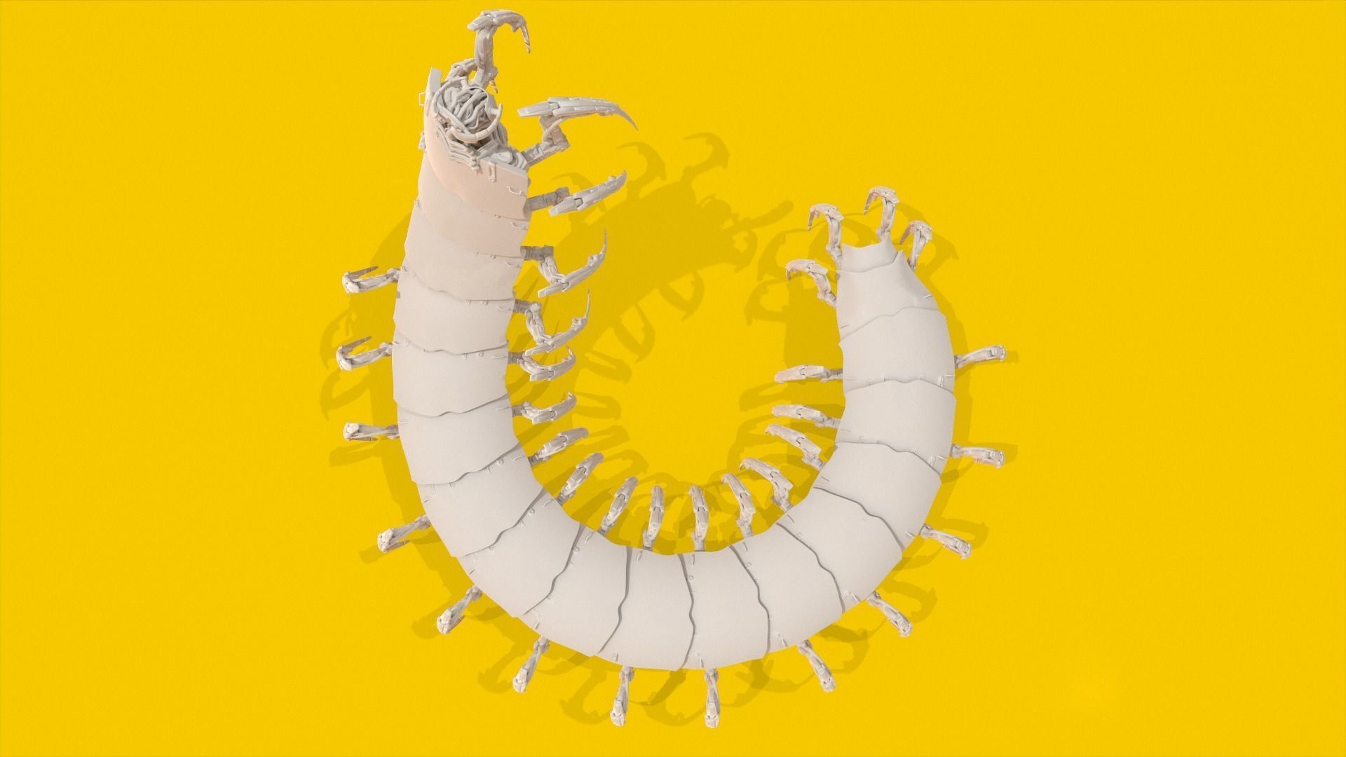 Omukade The Great Man Eater 3D print model_2