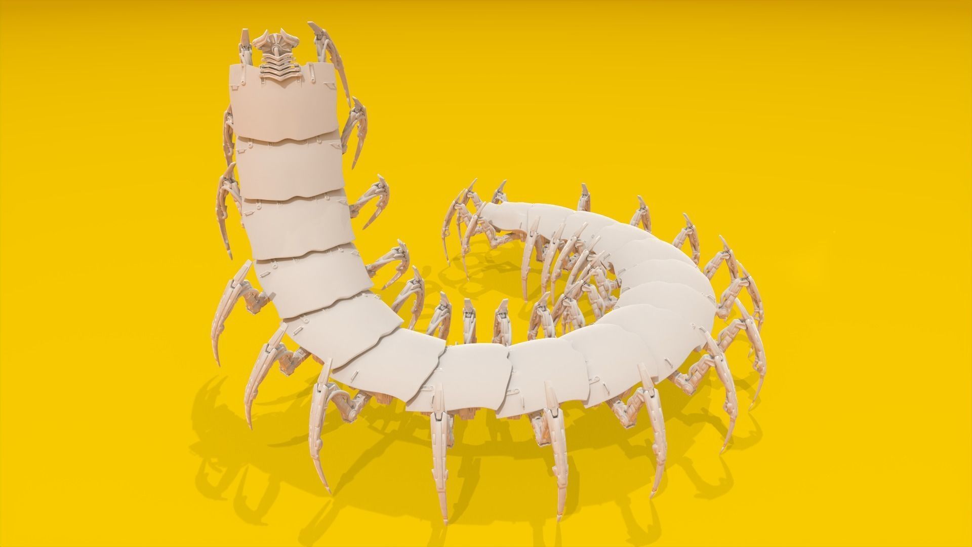 Omukade The Great Man Eater 3D print model_3