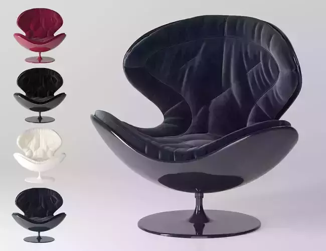 Armchair Jetsons by Giovannetti 3D model