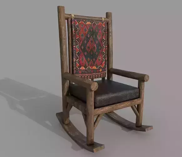 Wooden Ancient Chair