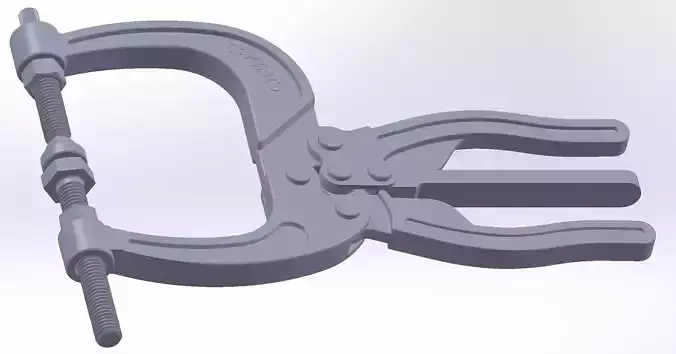 GP-1470 clamp Free 3D model