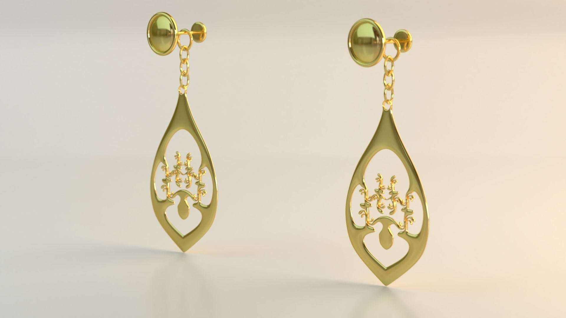 Ear Rings 3D model_3