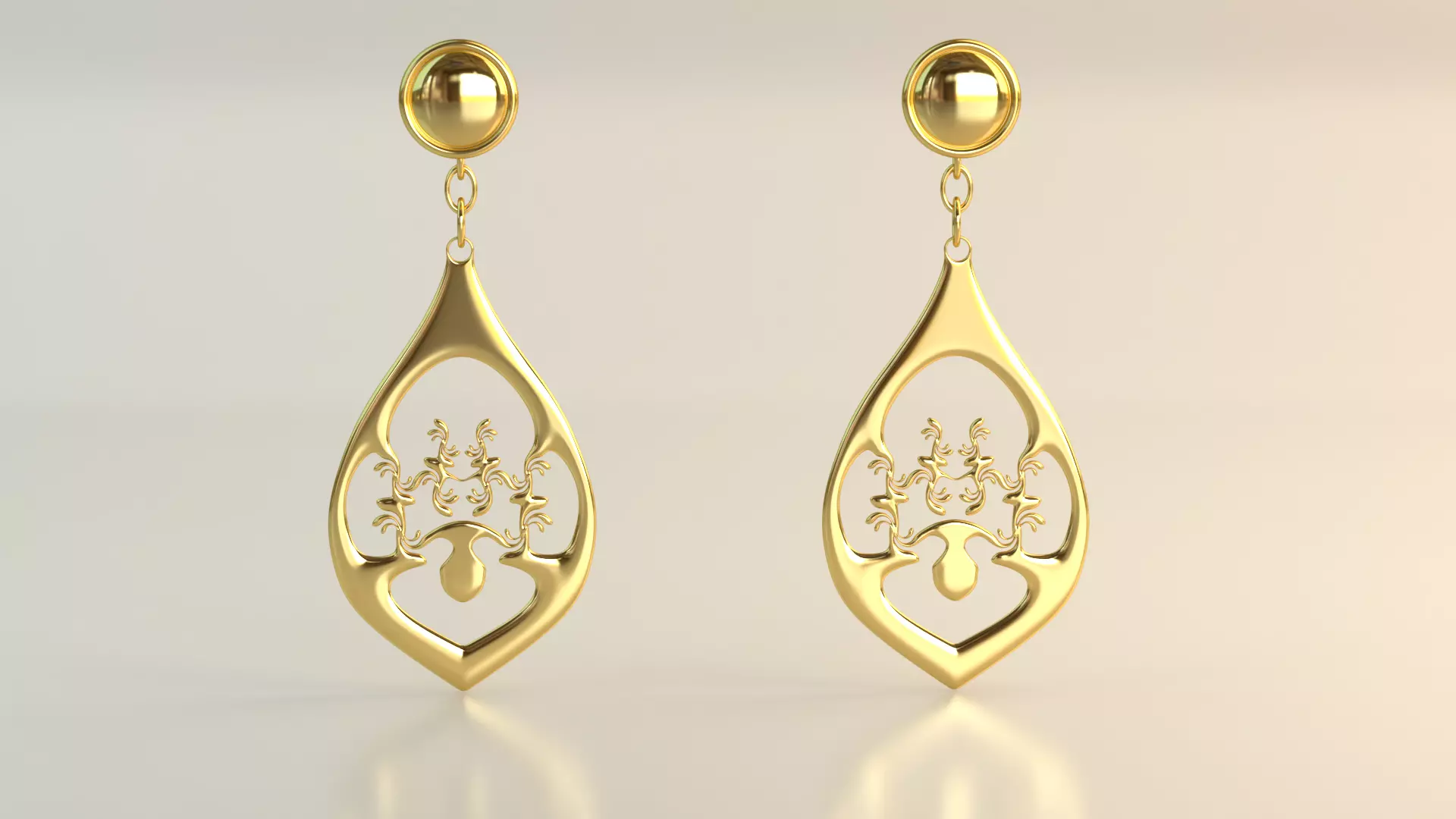 Ear Rings 3D model_0