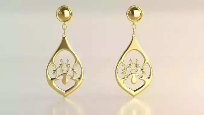 Ear Rings 3D model