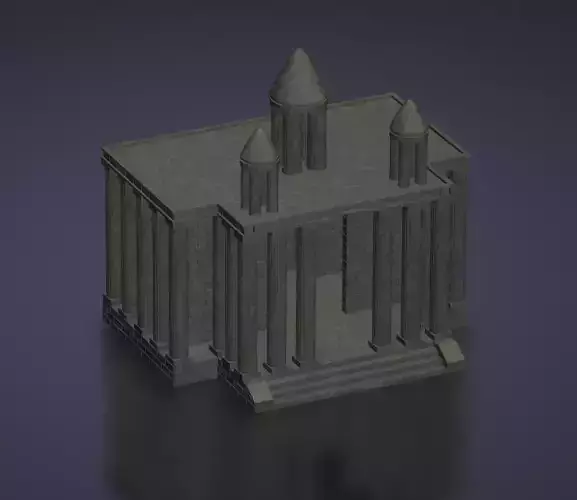 Saint Seiya - Aries Temple - Templo Aries -