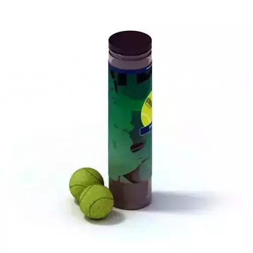 Tube Of Tennis Balls