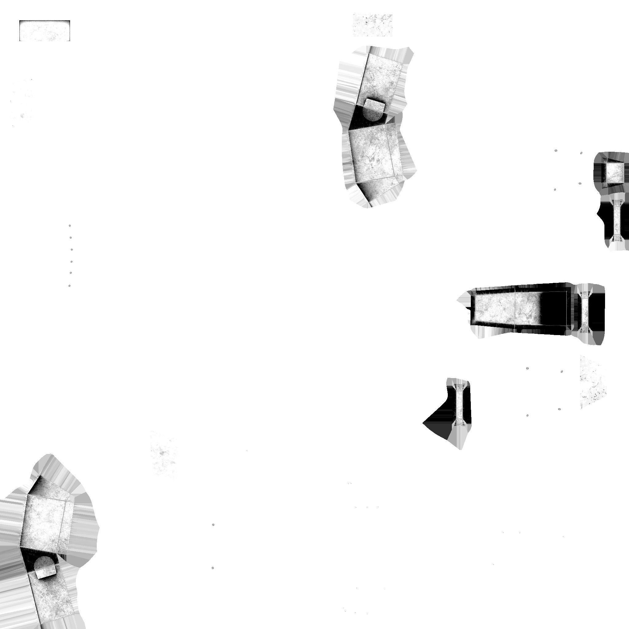 Jet Plane Spaceship 05 - Aircraft Military Airplane Spacecraft Low-poly 3D model_21