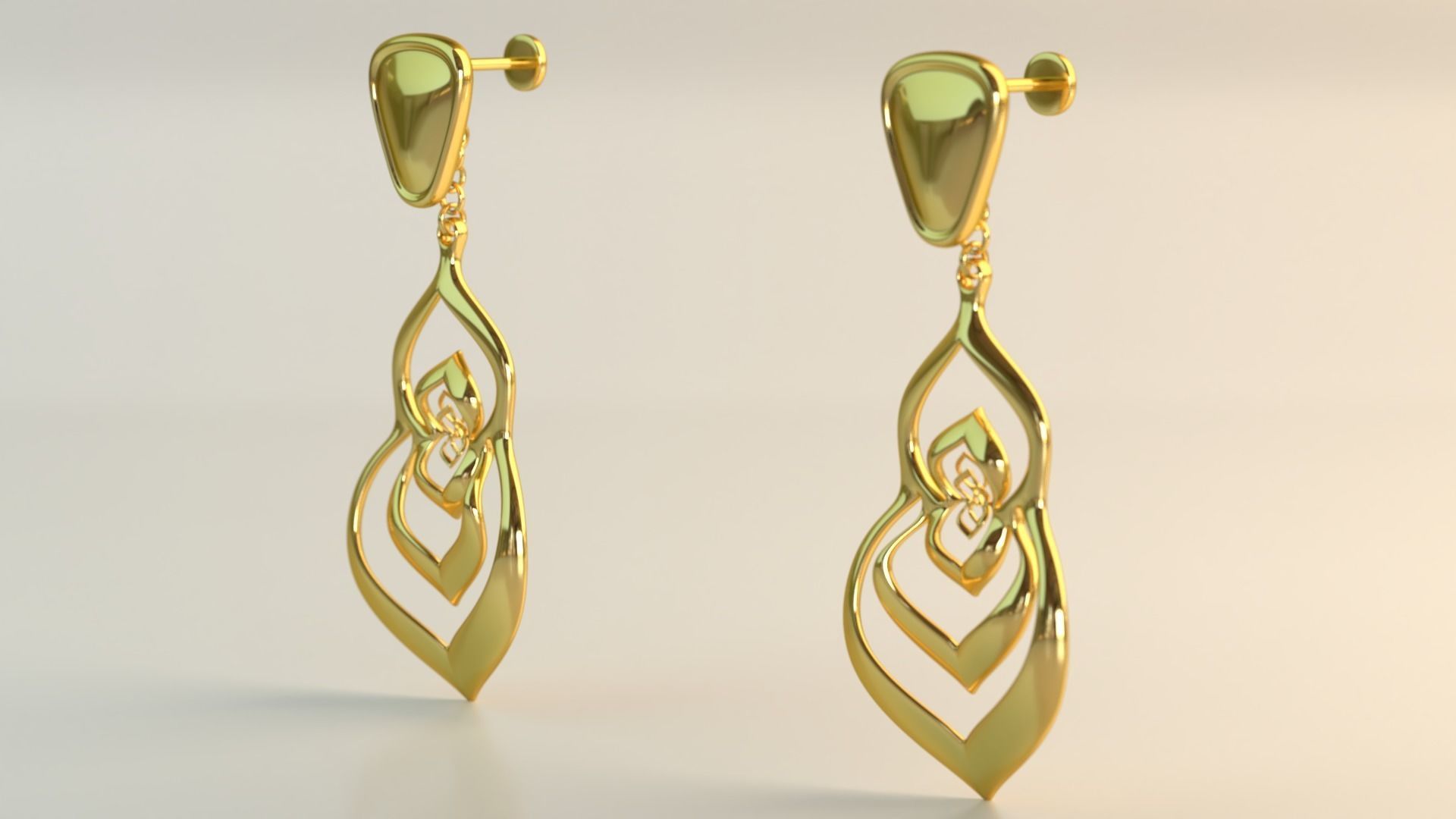 Ear Rings 3D model_3