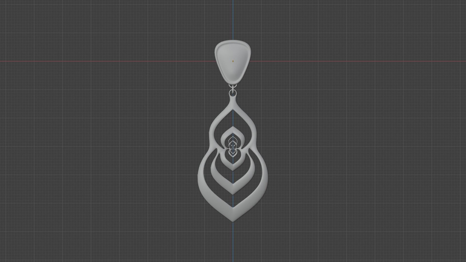 Ear Rings 3D model_1