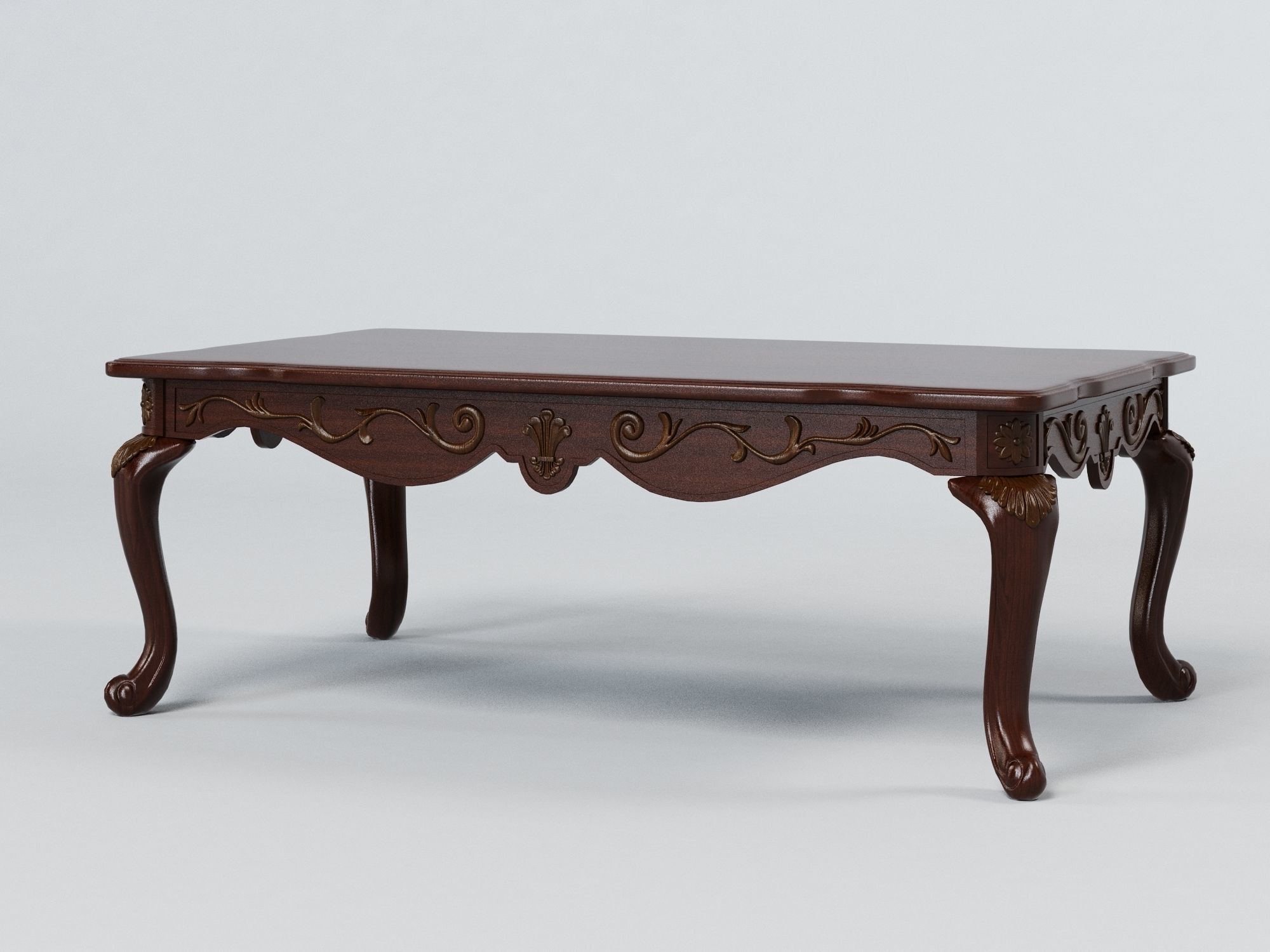 Lisburn Cocktail Table 3D model_2