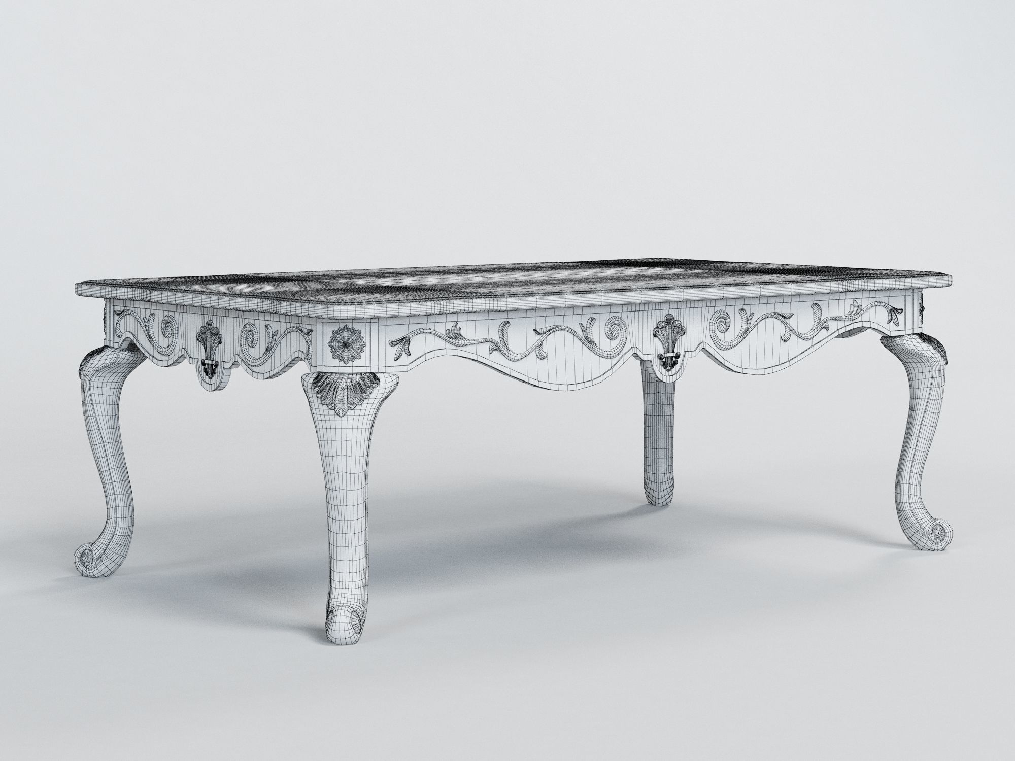 Lisburn Cocktail Table 3D model_5