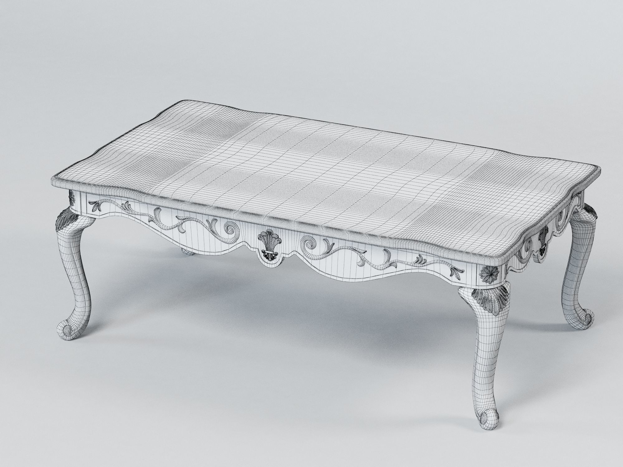 Lisburn Cocktail Table 3D model_1