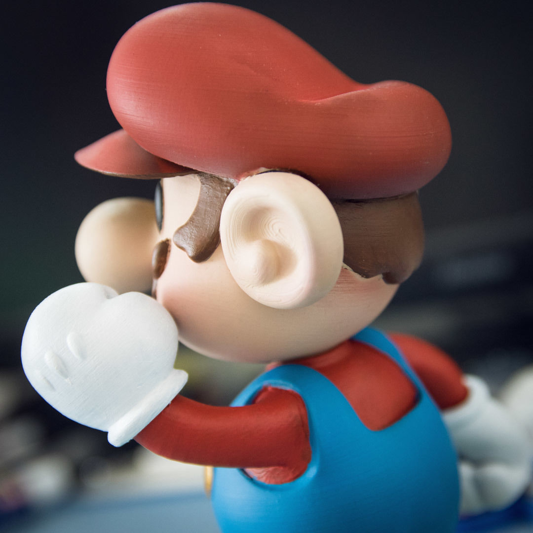 FANART - 3D PAPER MARIO - DIORAMA 3D print model_2
