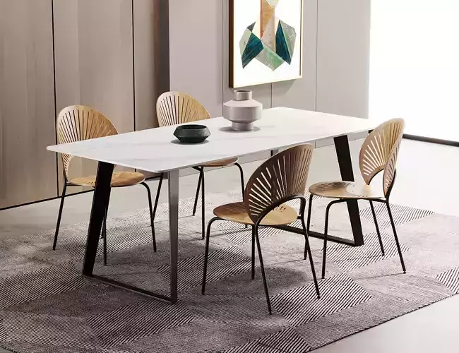 Dining Room Interior  324 3D model