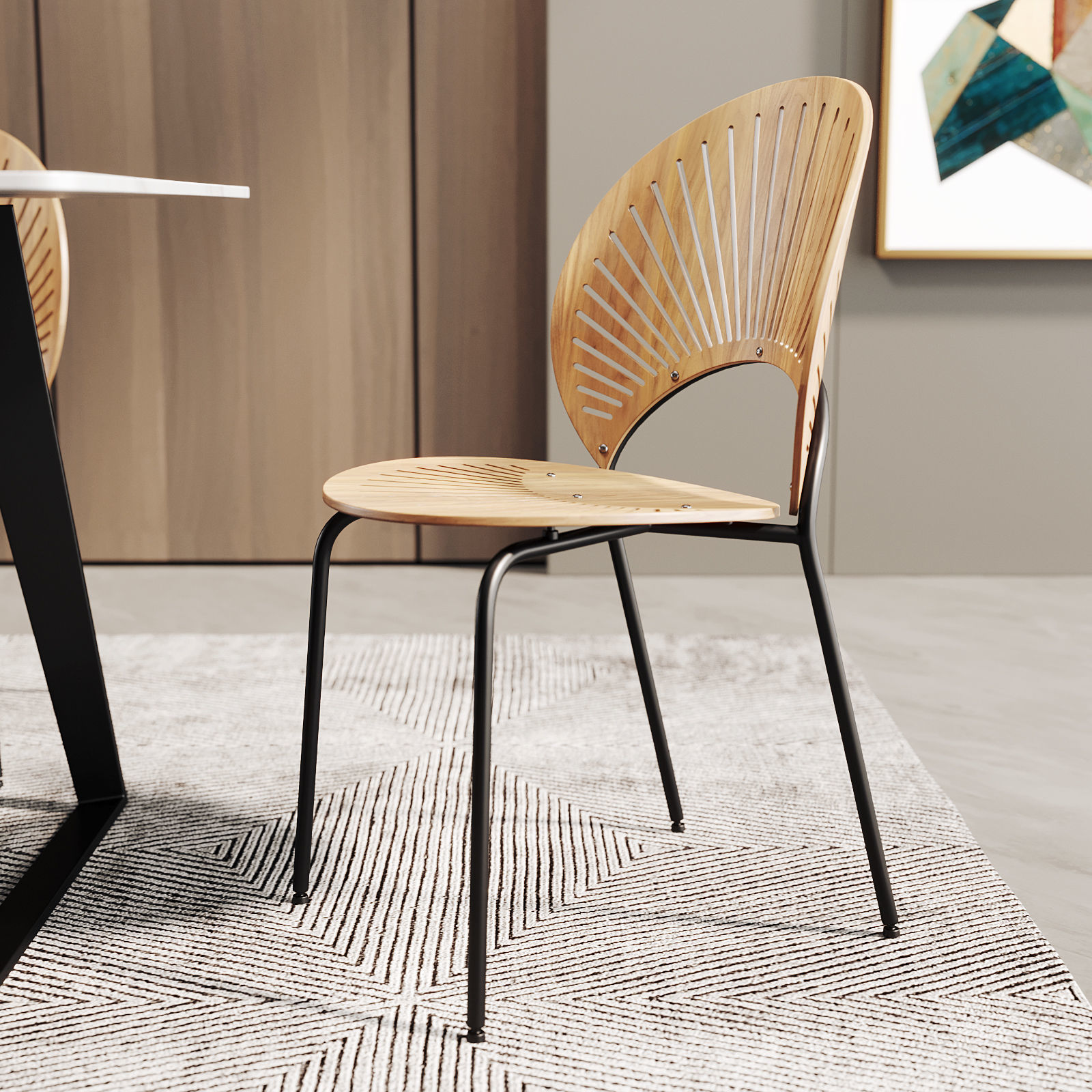 Dining Room Interior  324 3D model_6