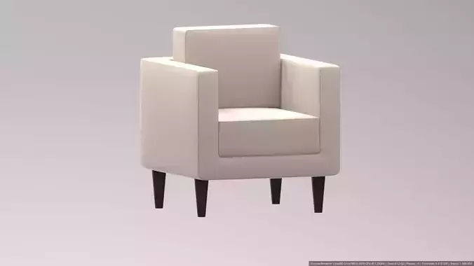 Lucrezia Soft ARMCHAIR 3D model