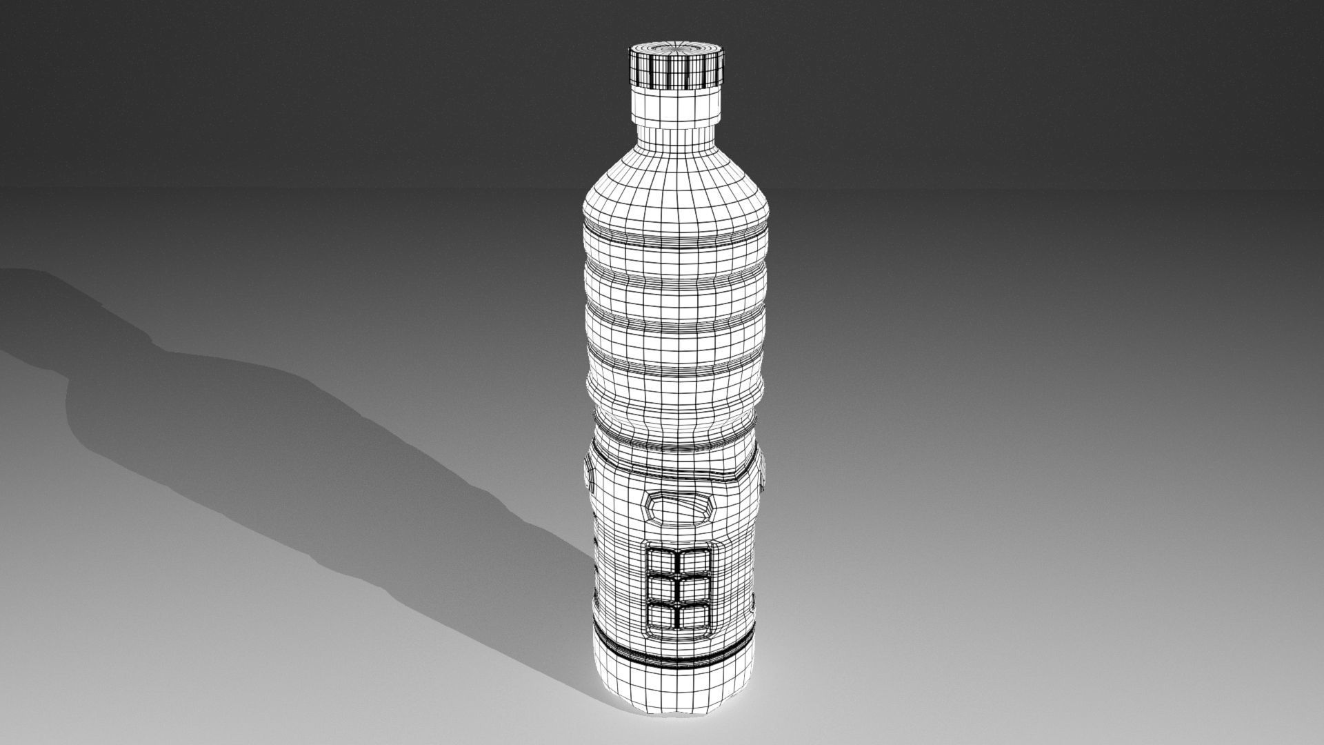 Cooking oil bottle 3D model_25