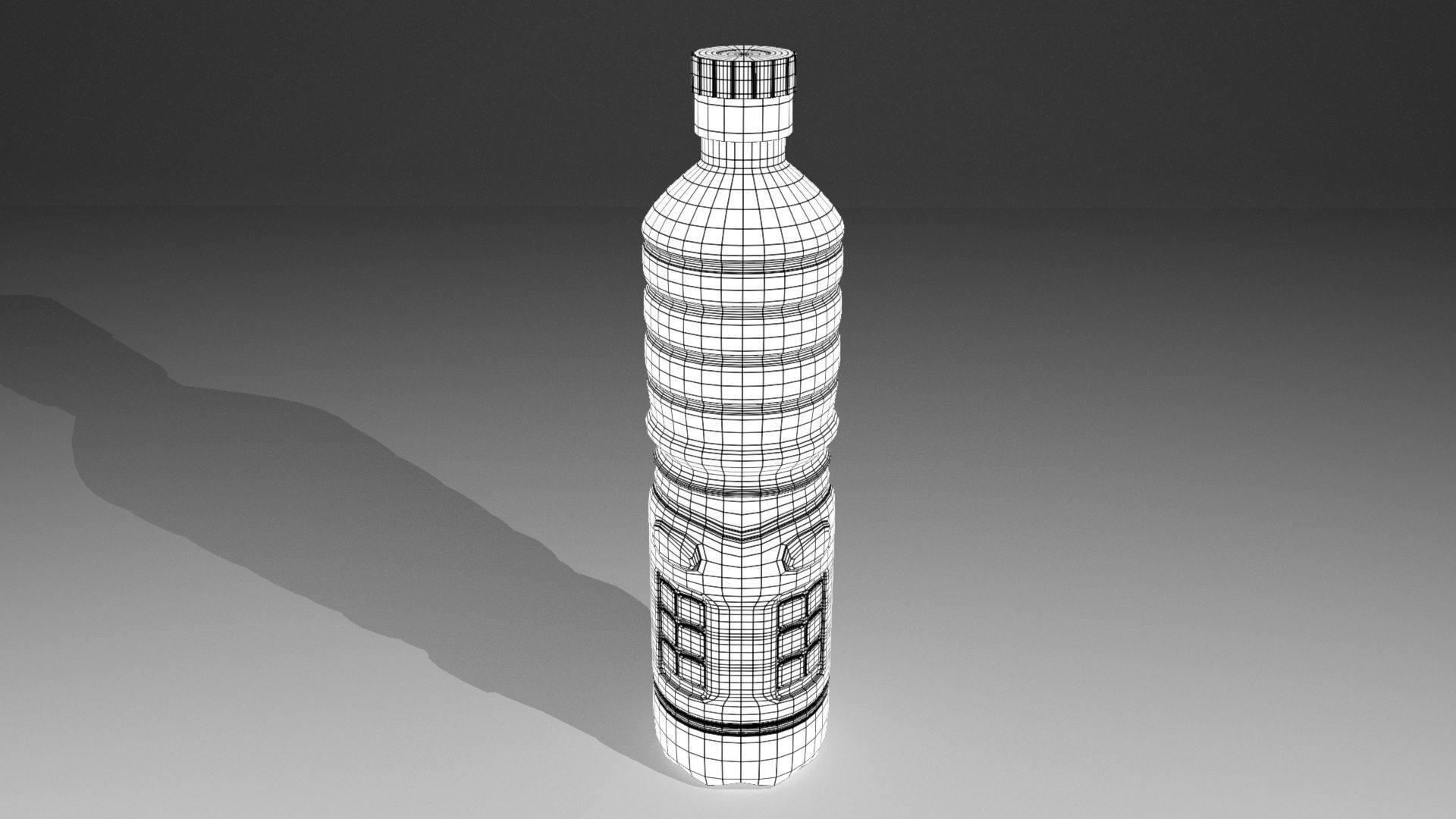Cooking oil bottle 3D model_24
