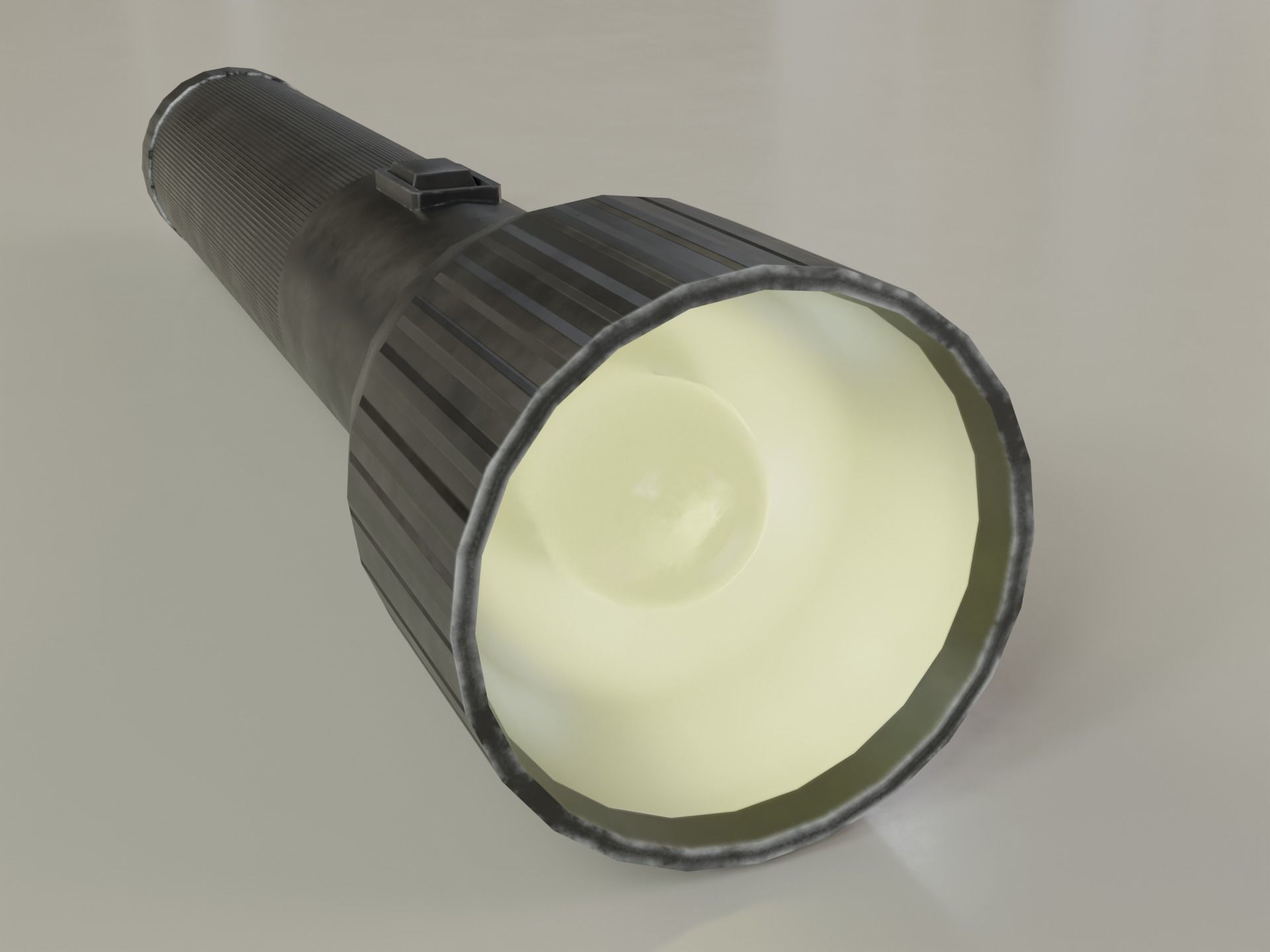 3D Fleshlight Low Poly flashlight Low-poly 3D model_5
