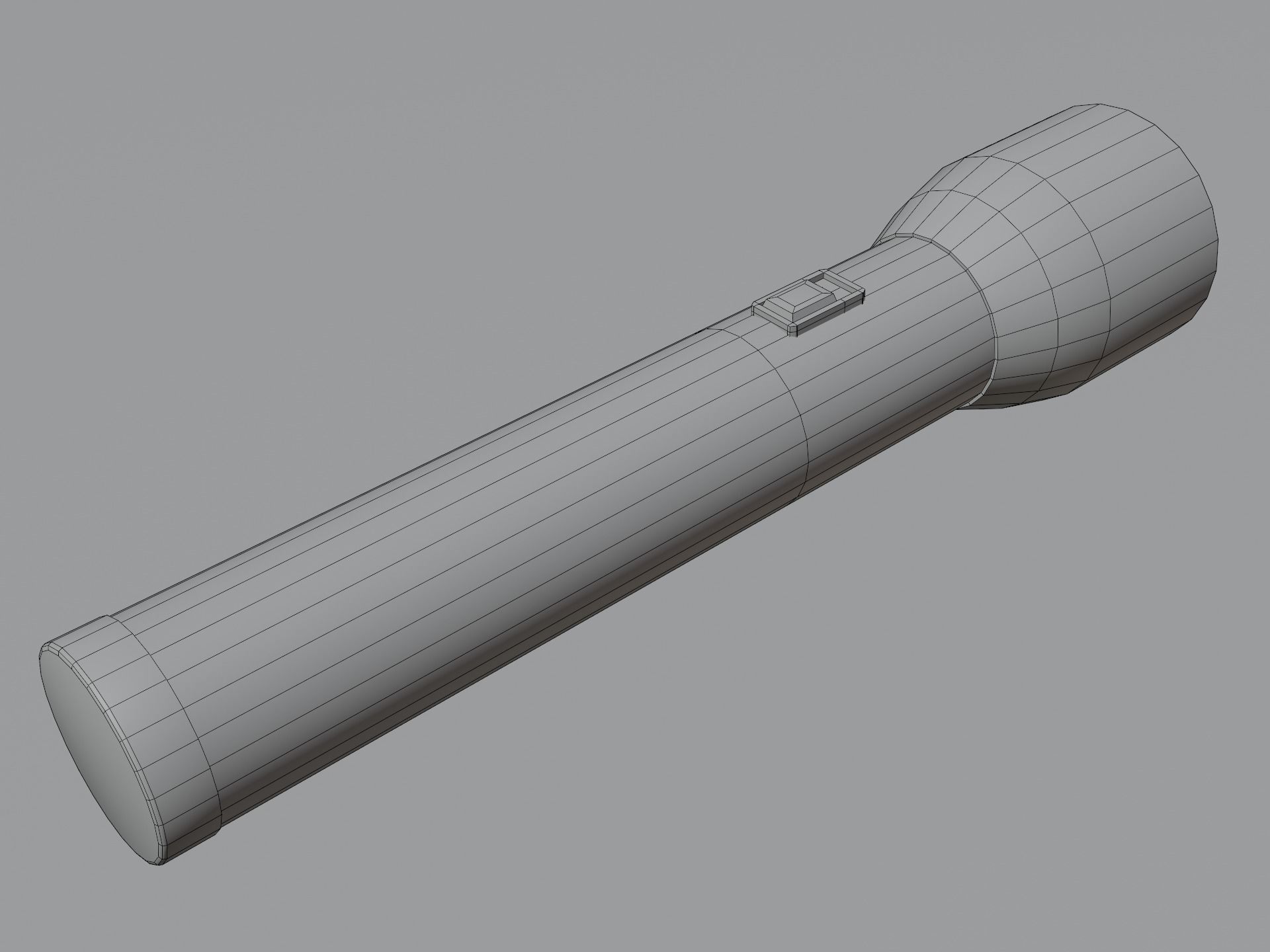 3D Fleshlight Low Poly flashlight Low-poly 3D model_10