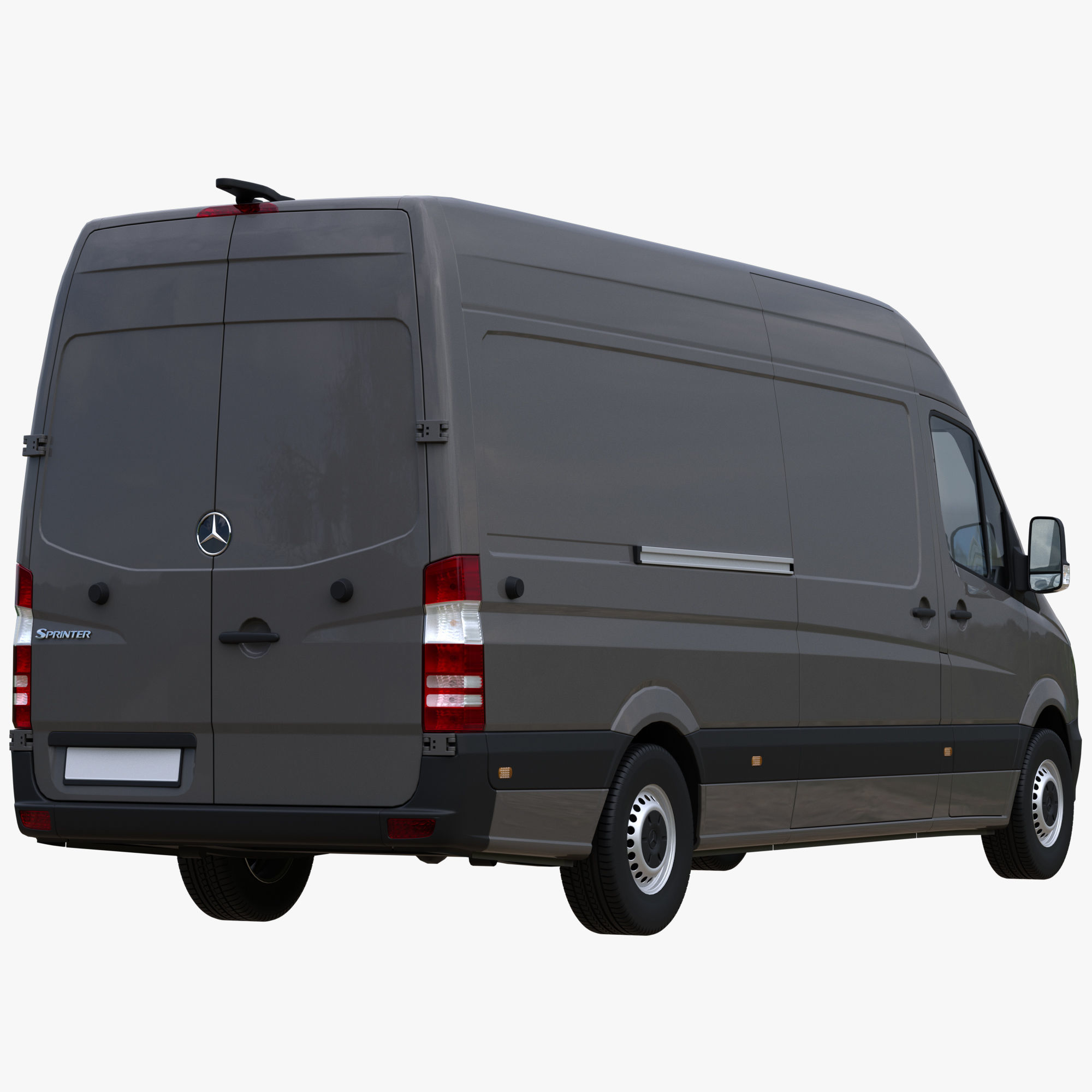 Mercedes-Benz Sprinter Panel Van SWB 2015 3D model_5