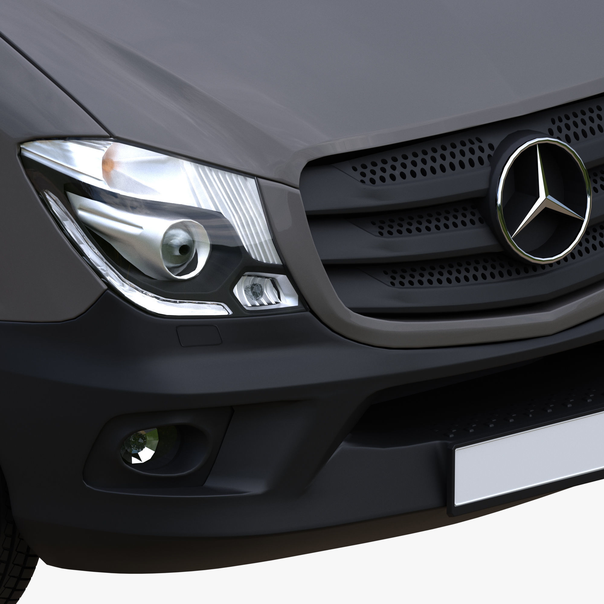 Mercedes-Benz Sprinter Panel Van SWB 2015 3D model_8