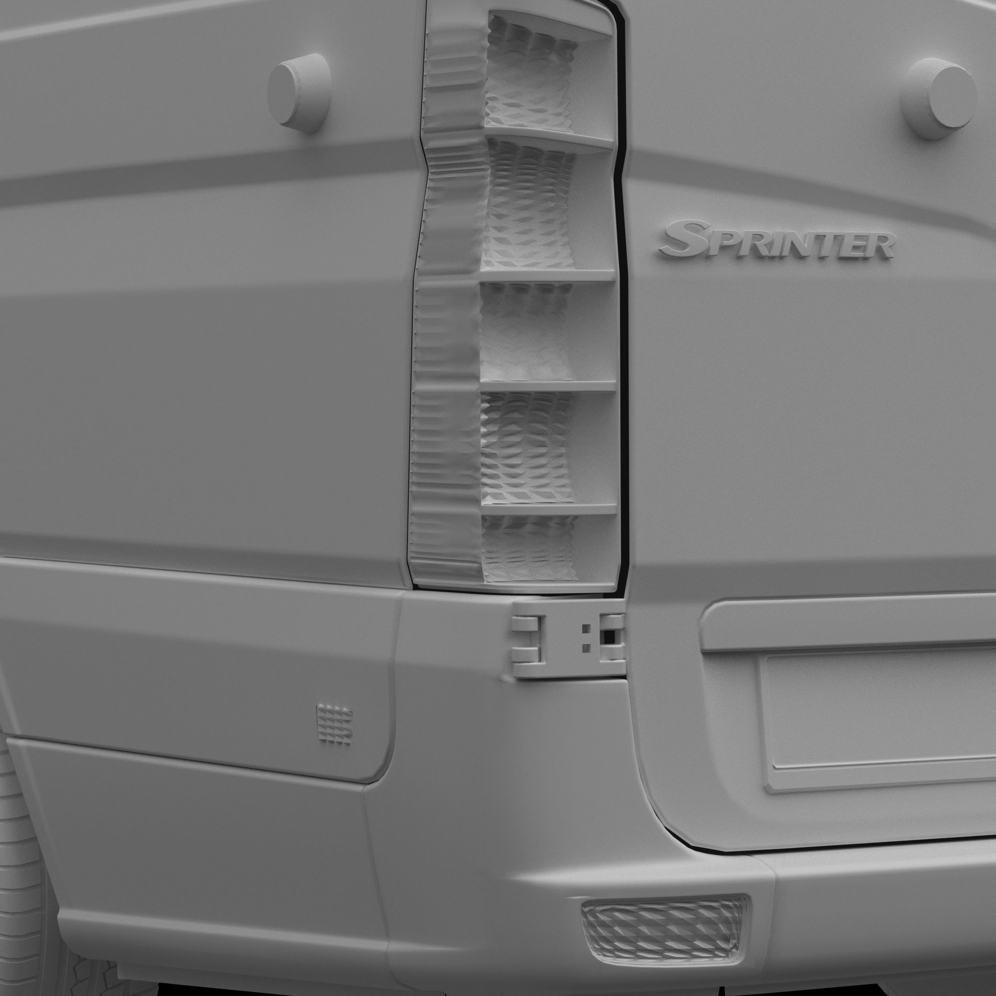 Mercedes-Benz Sprinter Panel Van SWB 2015 3D model_26