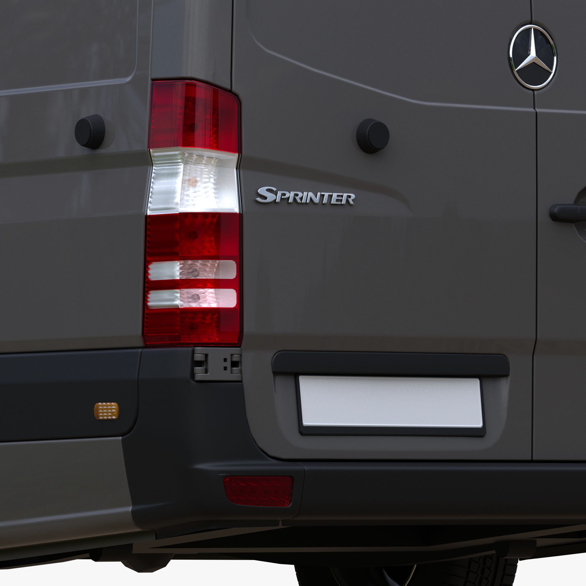 Mercedes-Benz Sprinter Panel Van SWB 2015 3D model_7