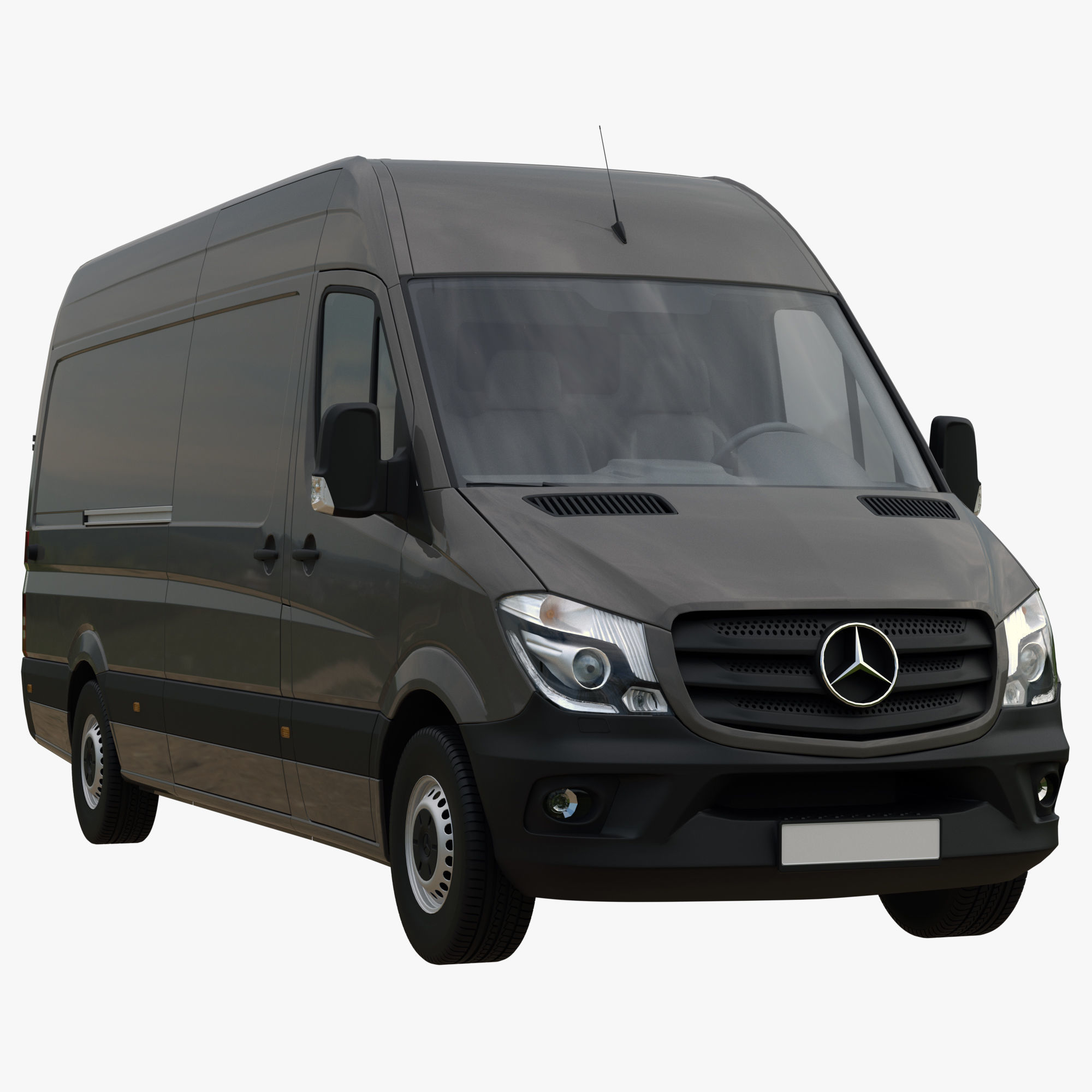 Mercedes-Benz Sprinter Panel Van SWB 2015 3D model_3