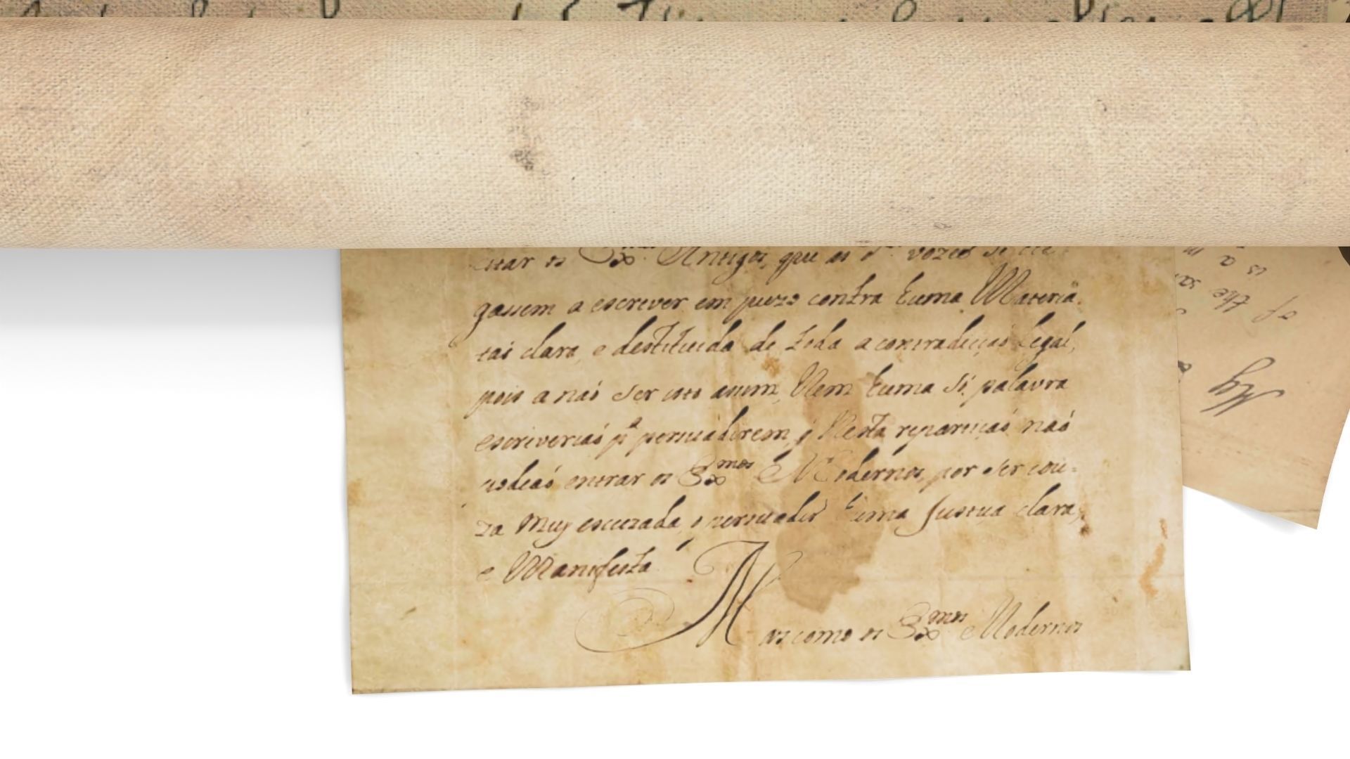 Ancient Scroll 1 3D model_9