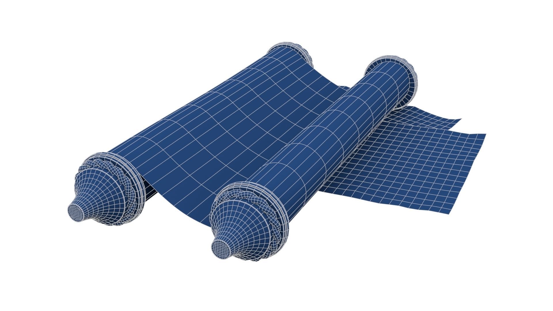 Ancient Scroll 1 3D model_26