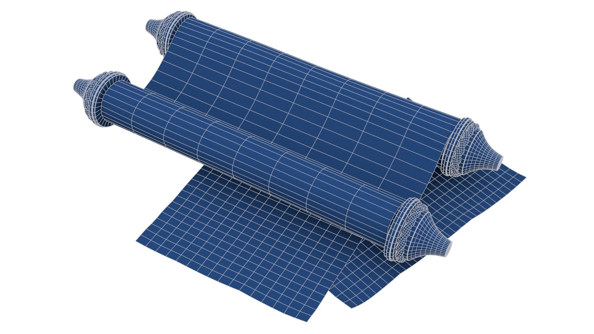 Ancient Scroll 1 3D model_21