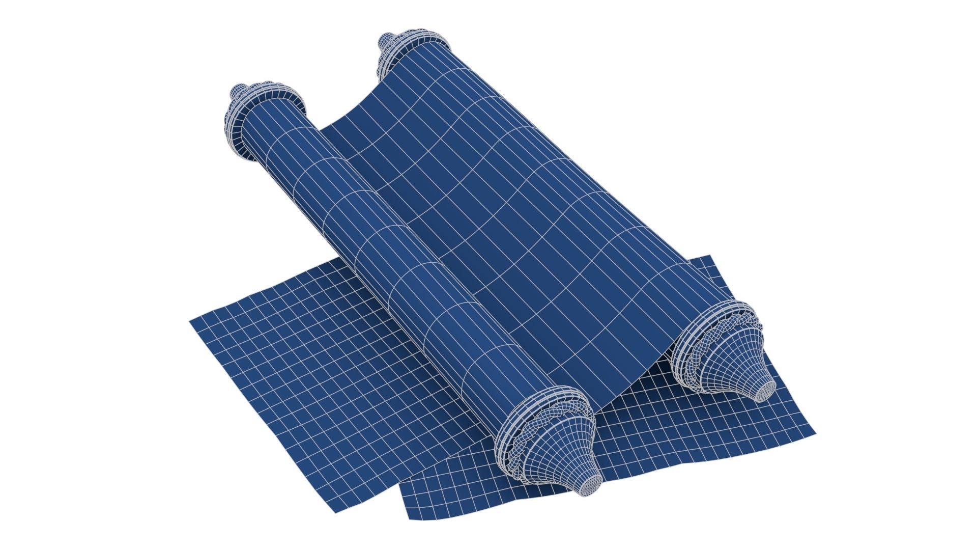 Ancient Scroll 1 3D model_25