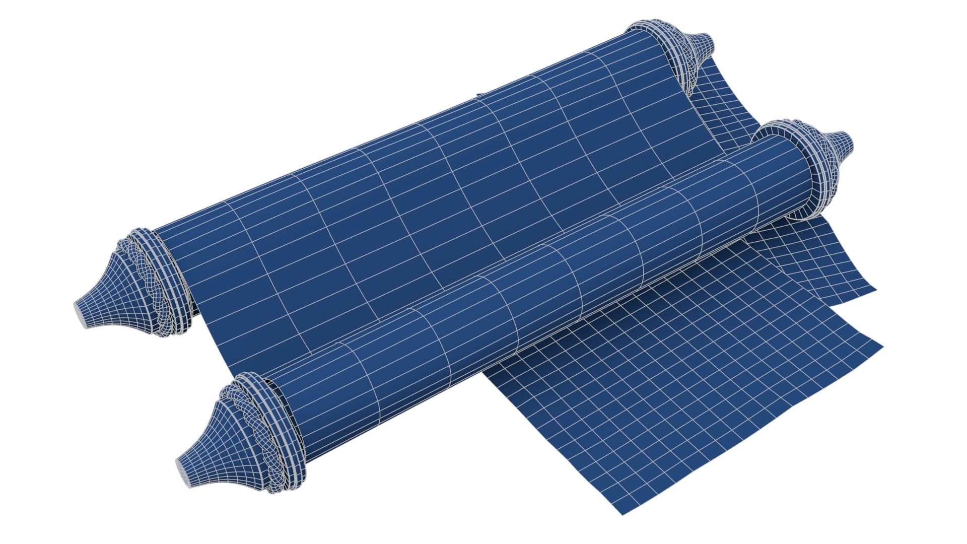 Ancient Scroll 1 3D model_20