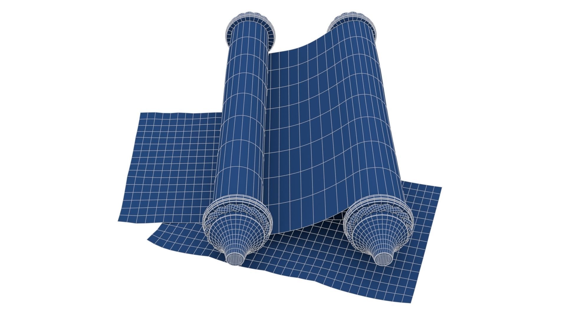 Ancient Scroll 1 3D model_27