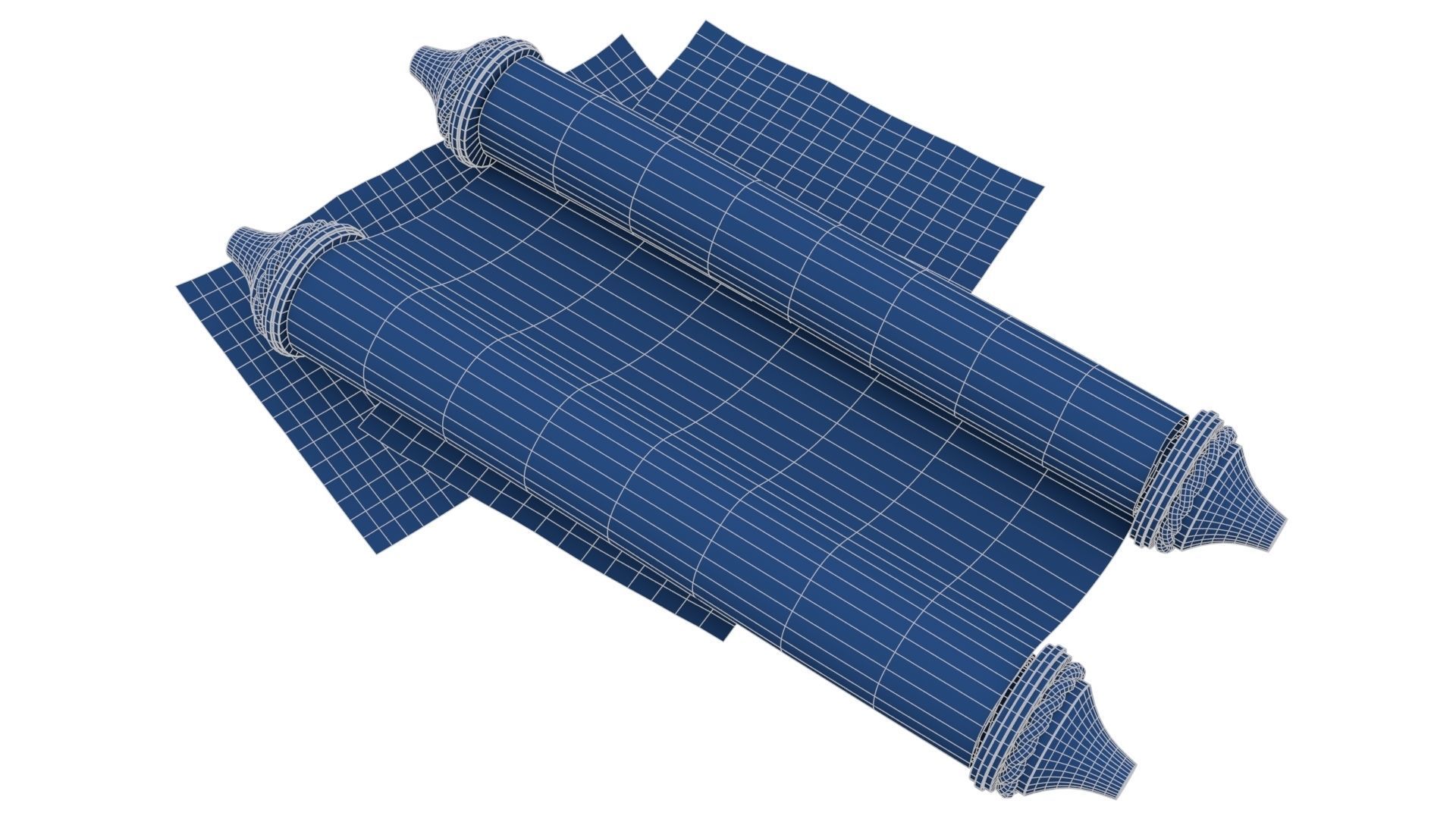 Ancient Scroll 1 3D model_22