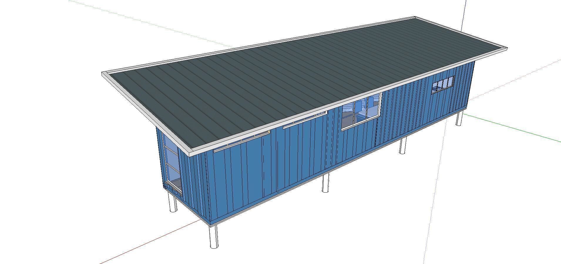 City Simple Art Building-Container-042 3D model_3