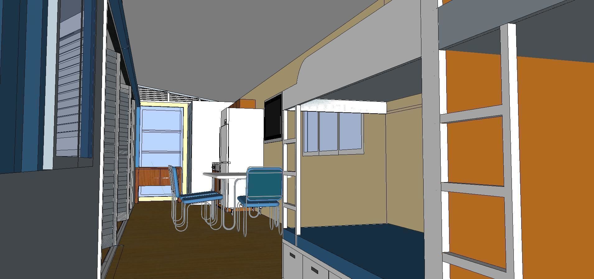 City Simple Art Building-Container-042 3D model_4